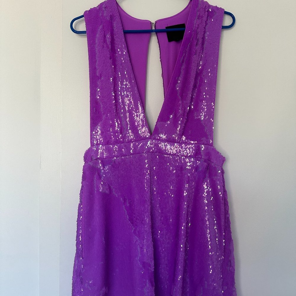 X by NBD Sequins Romper